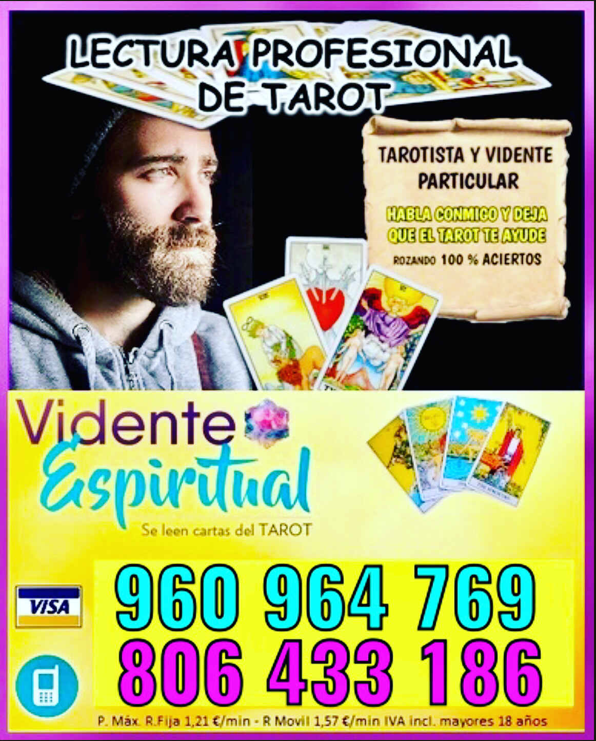 VIDENTE TAROTISTA EFECTIVO QUE ACIERTE TODO
